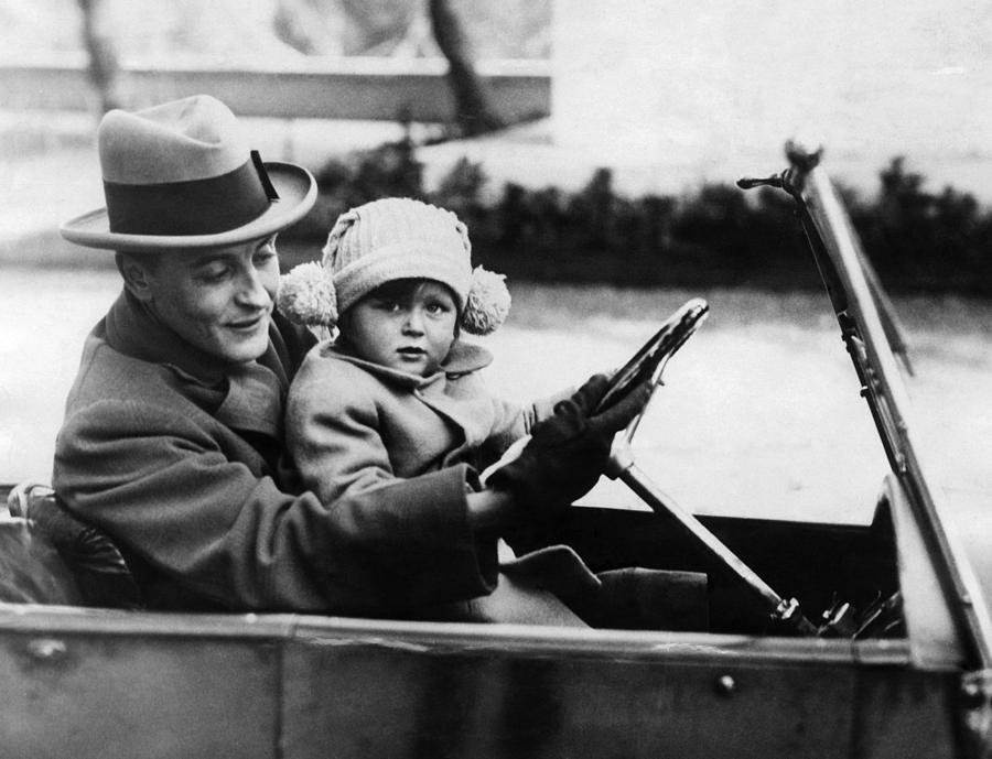 Фицджеральд с дочерью