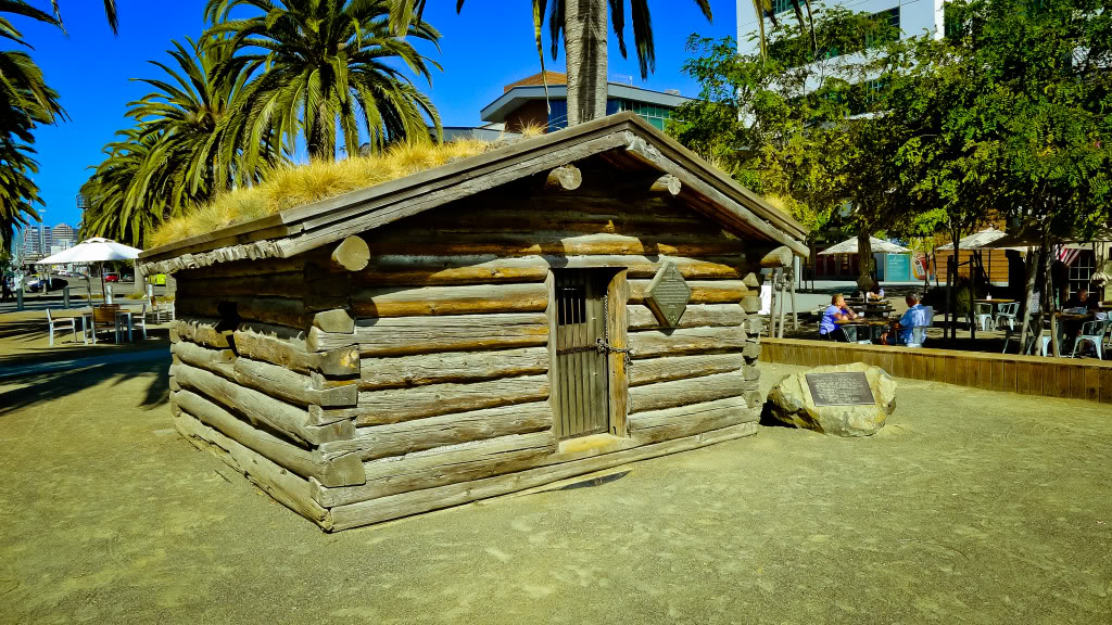 Копия хижины Джека Лондона в Окленде