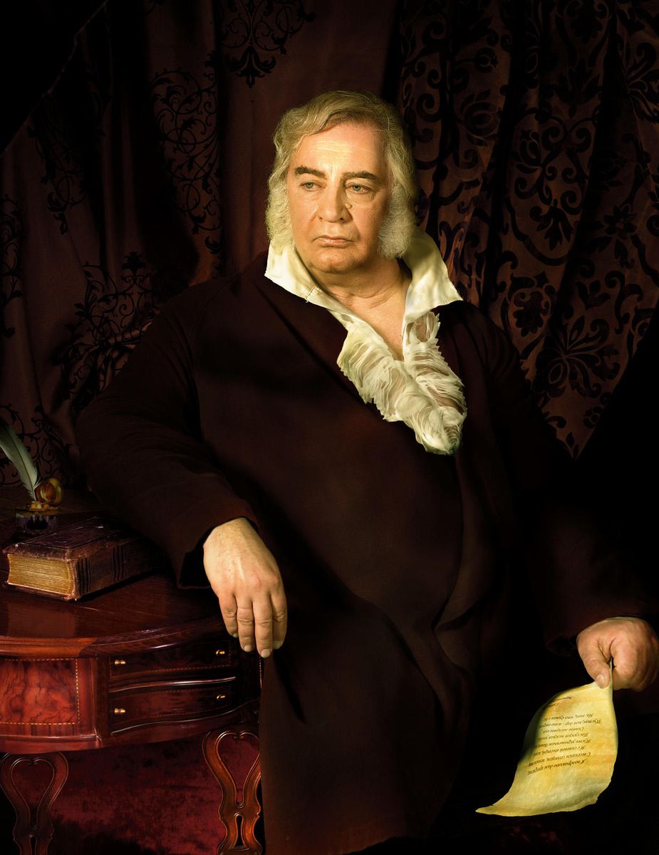 И.Е. Эггинк. Портрет И.А. Крылова, 1834