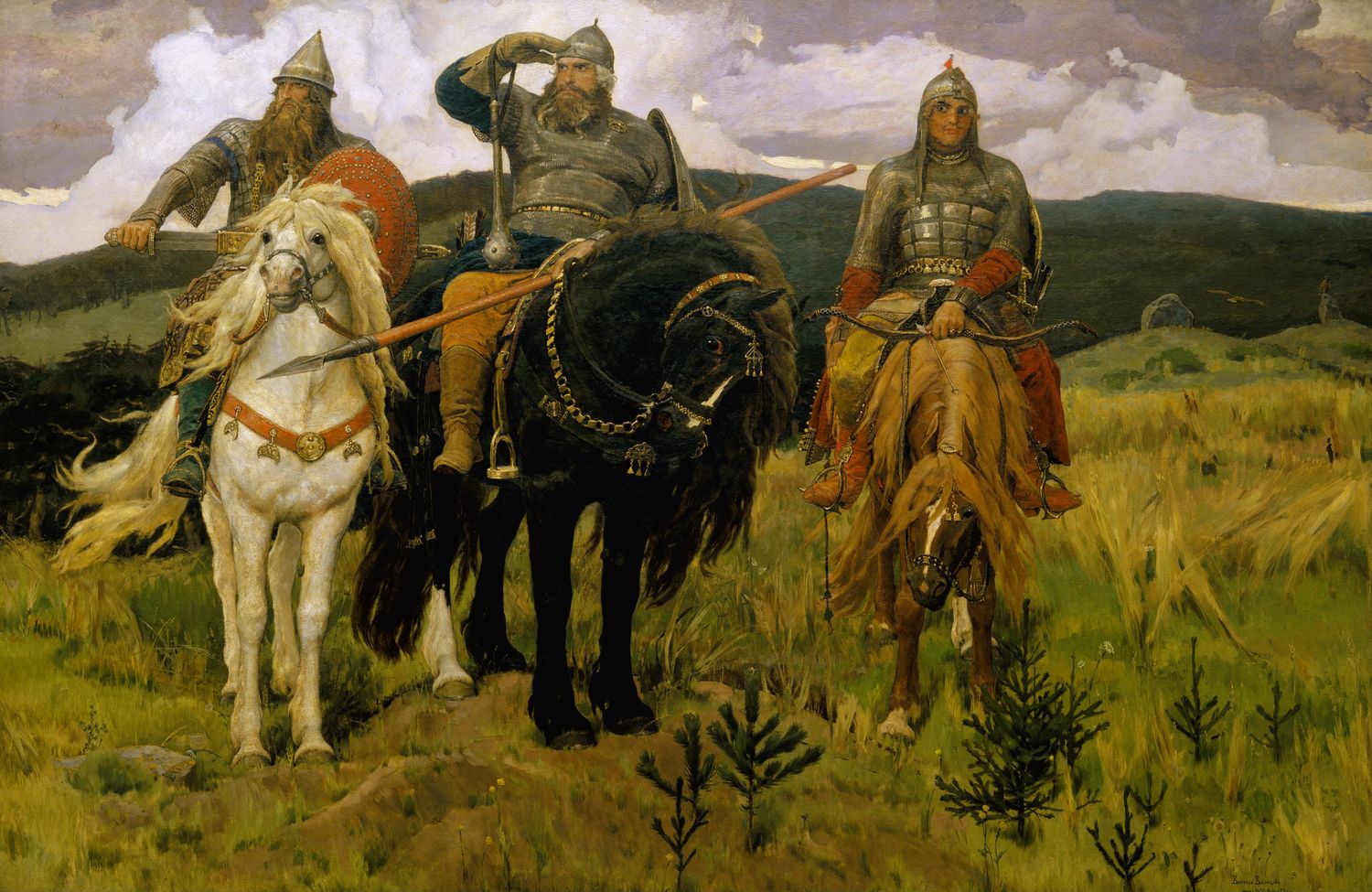 Картина «Богатыри»